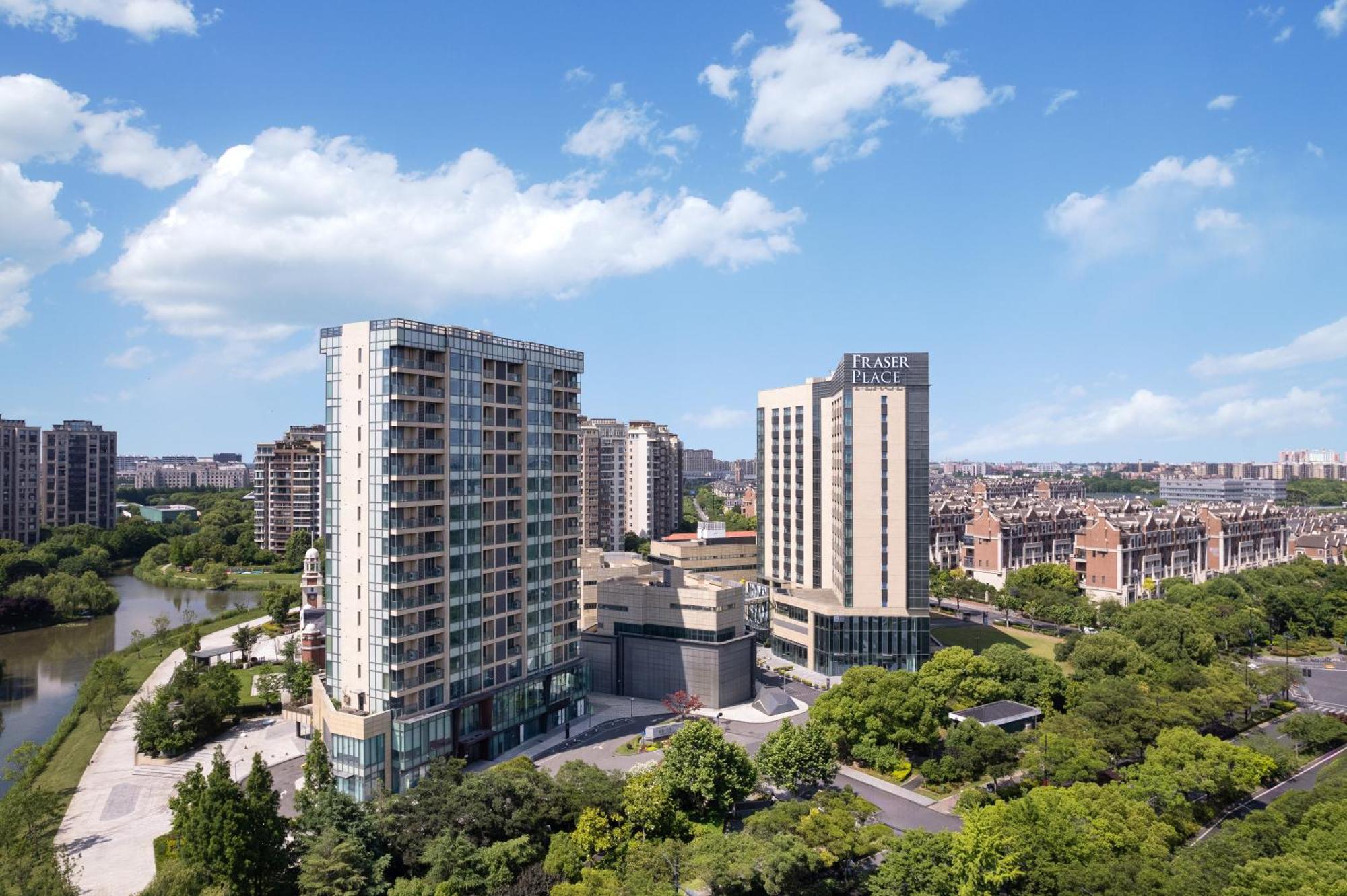 Fraser Place Wujiaochang Shanghai - Adjoin Business Center, Free Minibar Екстериор снимка