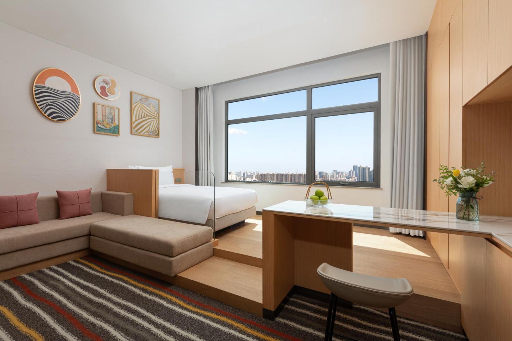 Fraser Place Wujiaochang Shanghai - Adjoin Business Center, Free Minibar Екстериор снимка